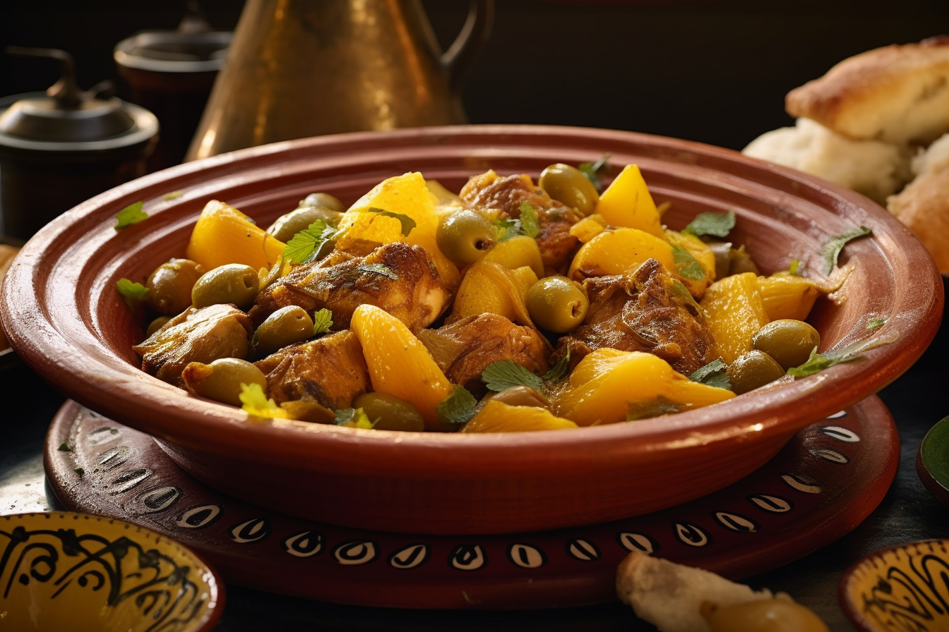 Recette du Tajine de Mouton Traditionnel à la Marocaine cuisine