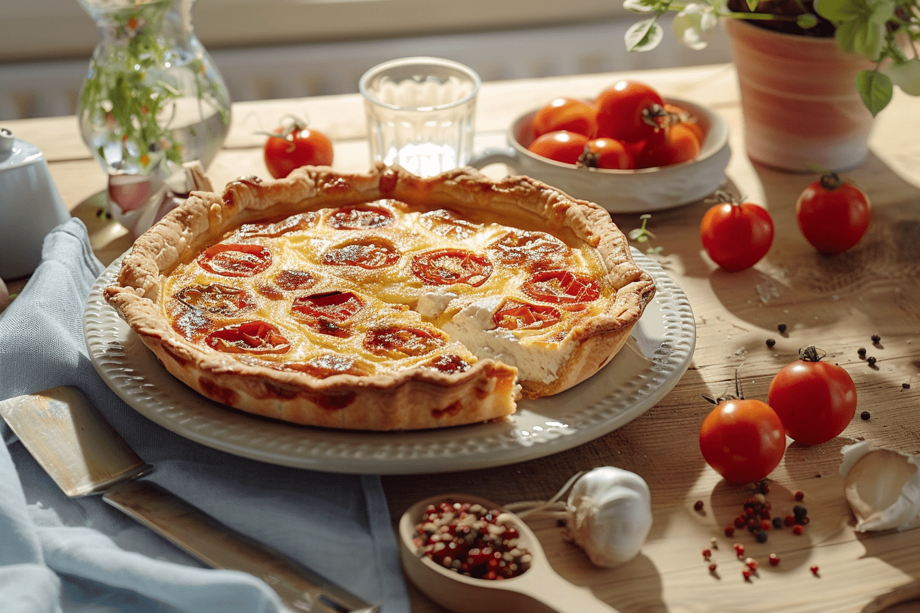 quiche tomates ricotta