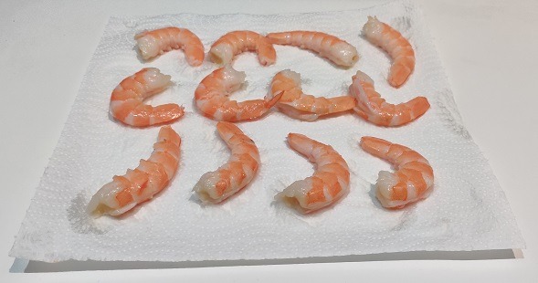 crevettes sur sopalin