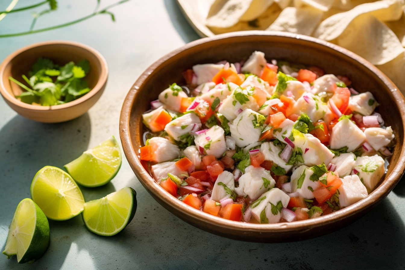 ceviche poisson citrons verts