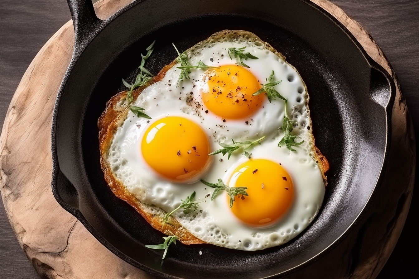 oeufs sur le plat