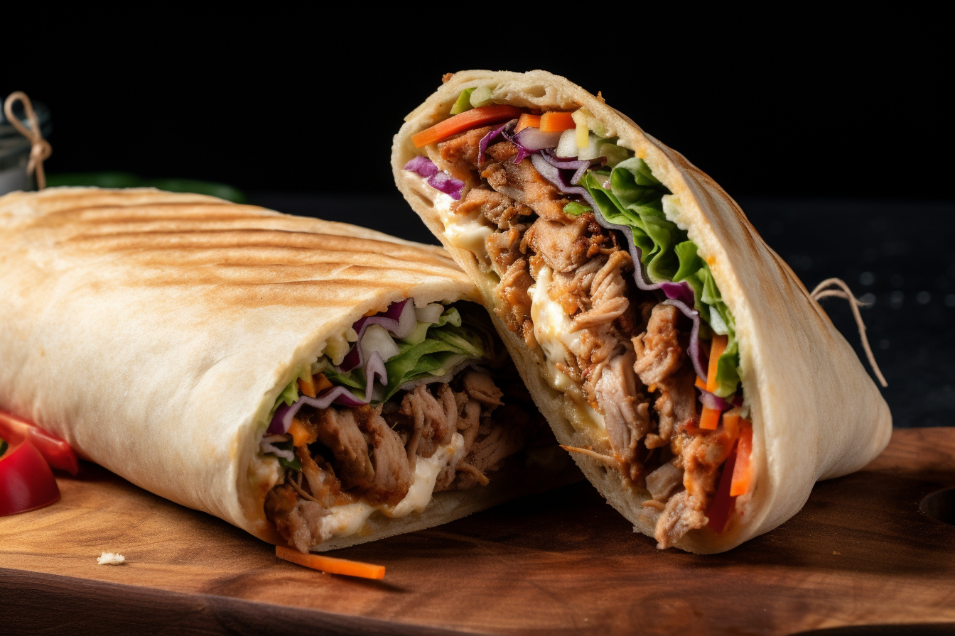 shish taouk en sandwich