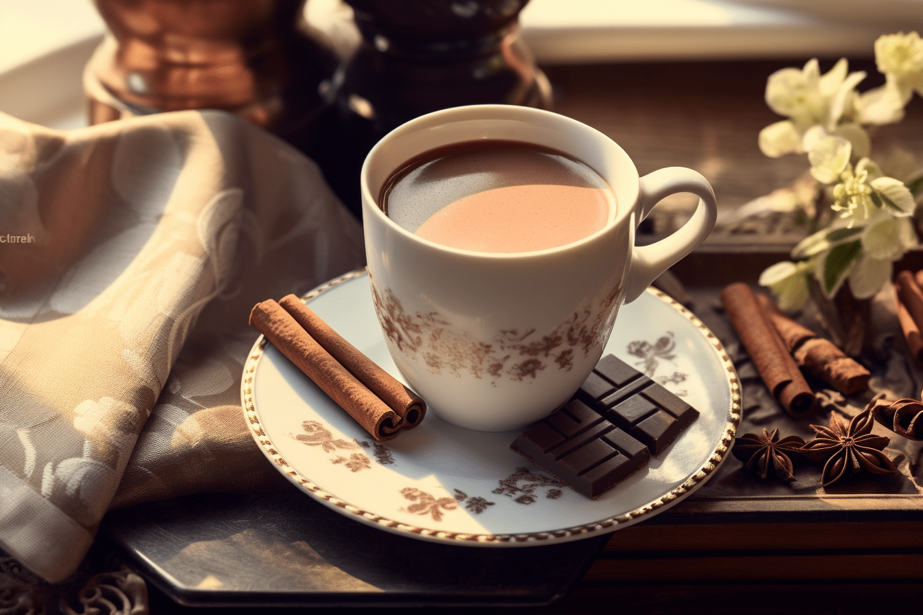 chocolat chaud lait cannelle
