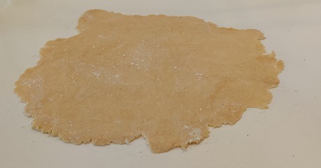 pate brisee étalée