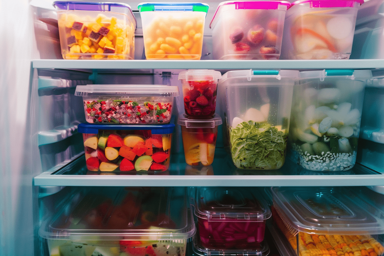 tupperware congélateur