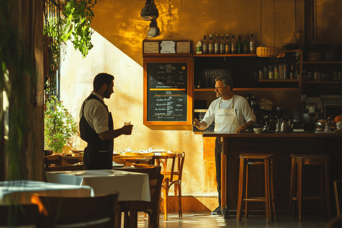 serveurs restaurant